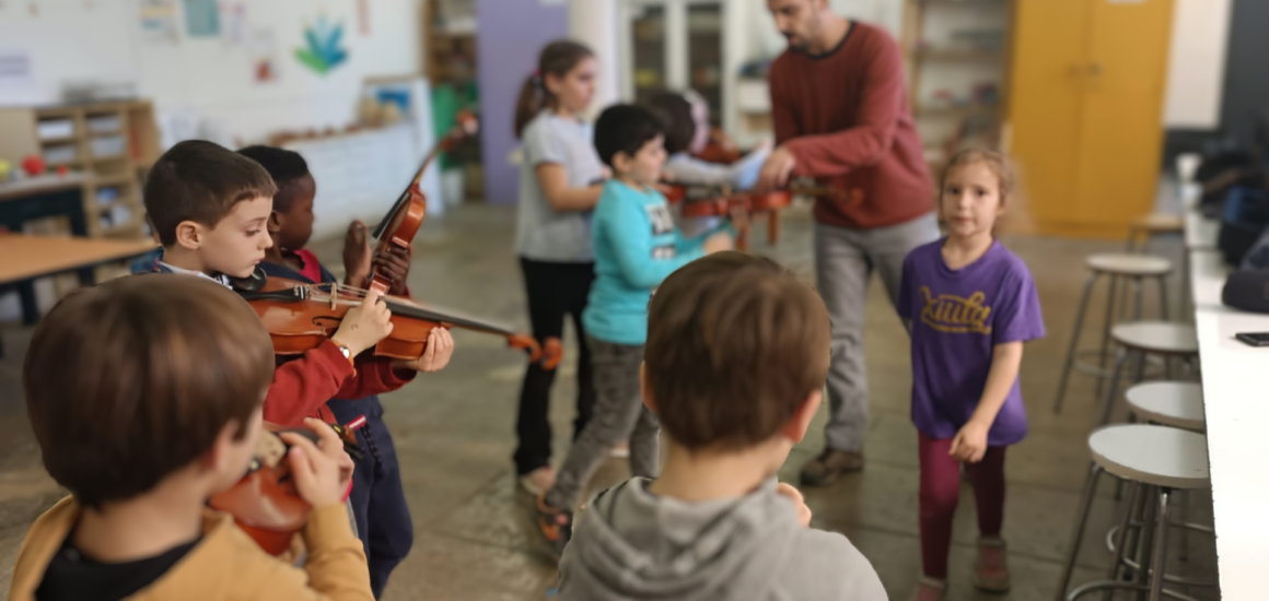 Més de 250 alumnes a la Setmana de la Música a les Escoles