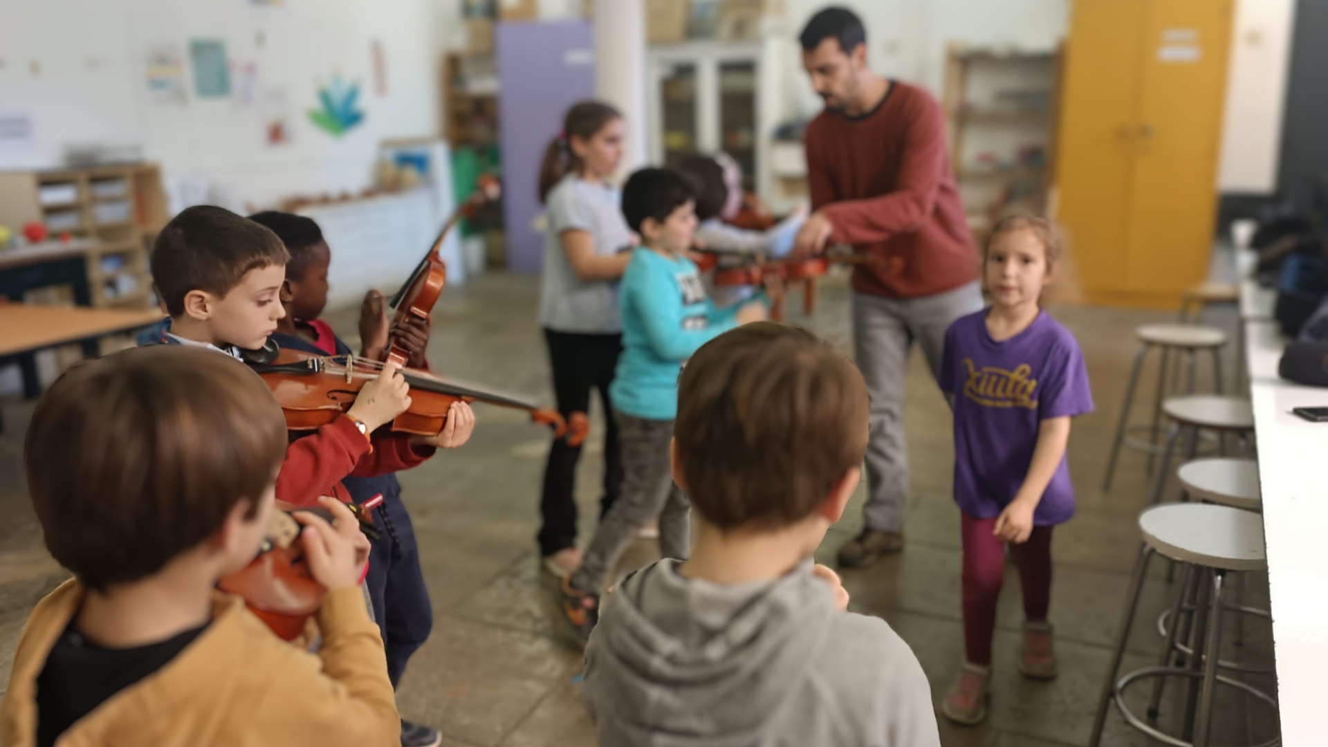 Més de 250 alumnes a la Setmana de la Música a les Escoles