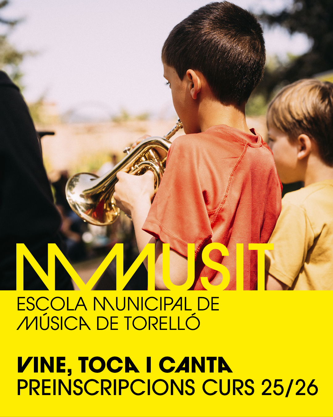 Preinscripcions obertes a l’escola de música fins el 25 de maig